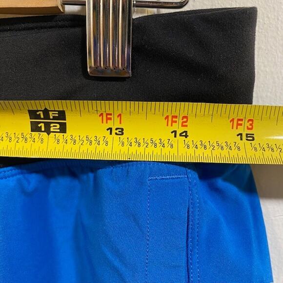 Lululemon Royal Blue Shorts Athletic Drawstring Elastic Waist Pockets Mens Small - Picture 8 of 9